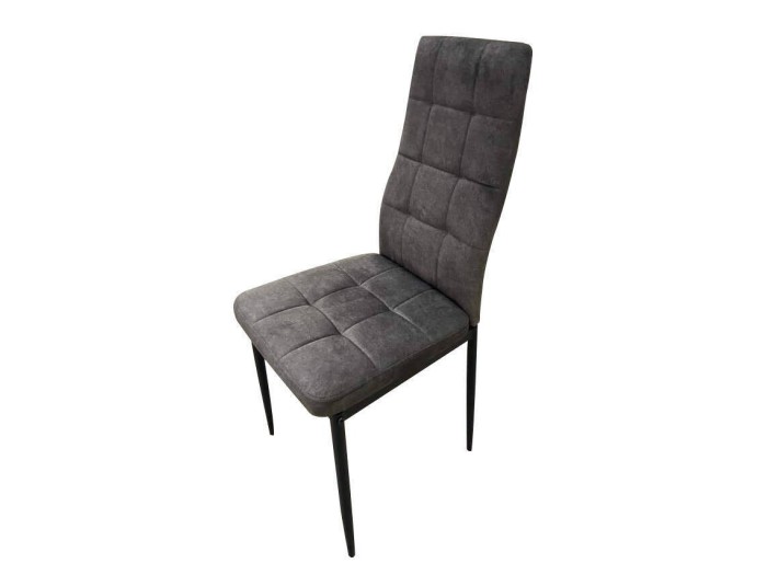 JUEGO 6 SILLAS COLOR GRIS ESTRUCTURA METALICA