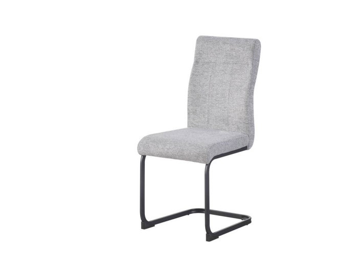 SILLA HERA PATIN TAPIZADO GREY
